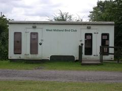 West Midland Bird Club kiosk at Kingsbury Water Park