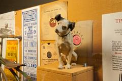 Nipper, the iconic dog listening to a gramophone