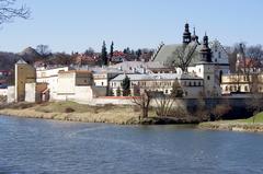 Church of St. Augustine and St. John the Baptist in Kraków on a clear day