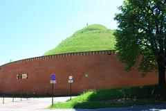 Kopiec Kościuszki monument in Kraków, Poland