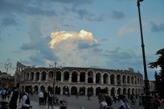 Arena di Verona at sunset