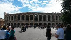 Arena di Verona with a small glimpse of the sky