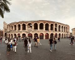 Arena in Verona at sunset