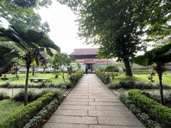 front view of Krishnapuram Palace in Kayamkulam