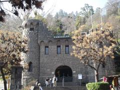 funicular access at Metropolitan Park of Santiago in Chile