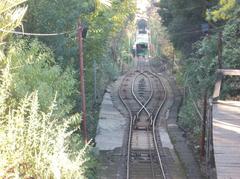 Funicular in Cerro San Cristóbal, Santiago, Chile