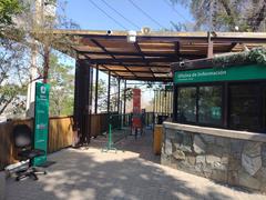 Funicular de Santiago at Zoologico station in Chile