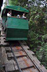 San Cristóbal Hill Funicular in Chile