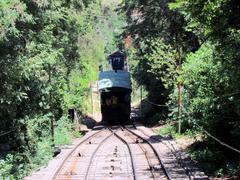 Cerro San Cristobal Funicular in Santiago, Chile