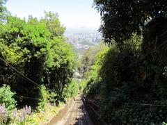 Cerro San Cristobal Funicular in Santiago de Chile