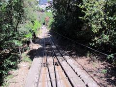 Cerro San Cristobal funicular in Santiago, Chile