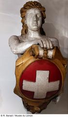 Prow of a boat at Musée du Léman