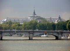 Pont de la Concorde and Grand Palais in Paris