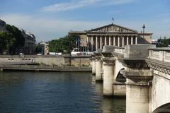 Assemblée Nationale at Pont de la Concorde in Paris