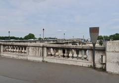 Panneau Histoire de Paris, pont de la Concorde, Paris 7e