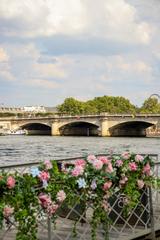 Pont de la Concorde in Paris with scenic river view