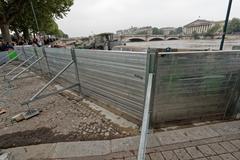 Seine River flooding in Paris, June 2016