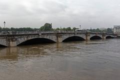 flooding of the Seine River in Paris in June 2016