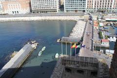 Castel dell'Ovo in Naples, Italy