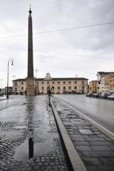 Piazza di San Giovanni in Laterano panoramic view