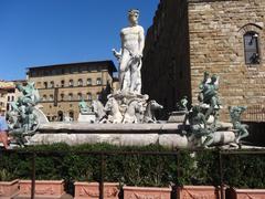 Fontana del Nettuno in Florence, 2016