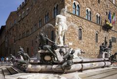 Fountain of Neptune in Florence