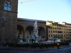 Fontana del Nettuno in Florence, Italy