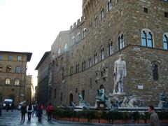 Fontana del Nettuno in Florence, Italy