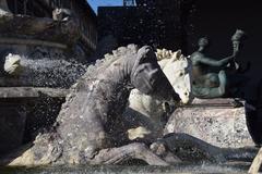 Fountain of Neptune in Florence