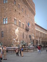 Fountain of Neptune in Florence, Italy