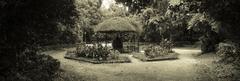 A kiosk statue in the Athens National Gardens