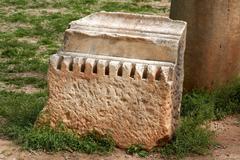 Ancient ruins at the National Garden of Athens