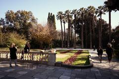 main entrance to the National Garden of Athens