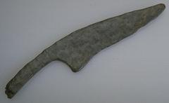 Gallo-Roman forged iron knife blade