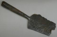 Iron spearhead with socketed haft, Fer de lance