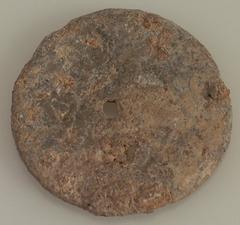 Gallo-Roman lead spindle whorl