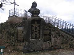 Monument of Peter the Great in Karlovy Vary