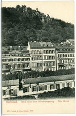 historic view of Karlsbad in 1905