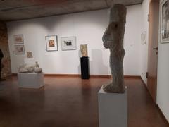 Exhibit at StadtMuseum Pirna showcasing work in Reinhardtsdorf quarries