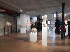 Exhibition at StadtMuseum Pirna about stone quarry work