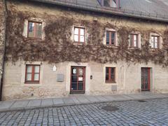 Exhibition at StadtMuseum Pirna displaying quarry work in Reinhardtsdorf