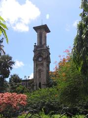 clocktower near the entrance to the zoo