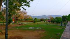 Lake View Park in Islamabad with lush greenery and a serene lake