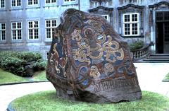 Runic stone at the National Museum in Copenhagen