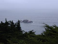 Scenic view of Camino del Mar