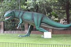 Dinosaur model at Guindy National Park