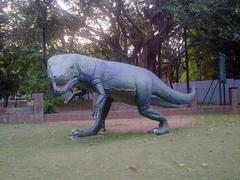 Dinosaur sculpture in Children's Park, Chennai