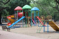 children play area in Guindy National Park