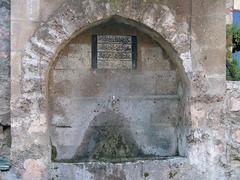 Curious ancient stone inscription