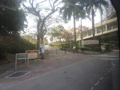 Minibus stop at Lantau Link Visitors Centre in Tsing Yi